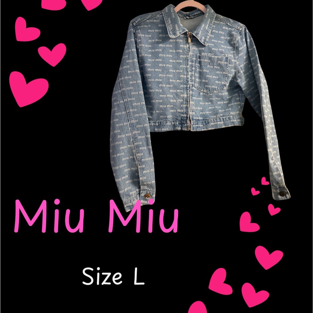 Miu Miu Blue Denim Jacket